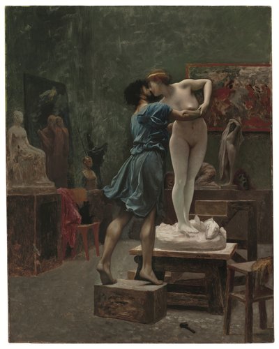 Pygmalion und Galatea von Jean Leon Gerome