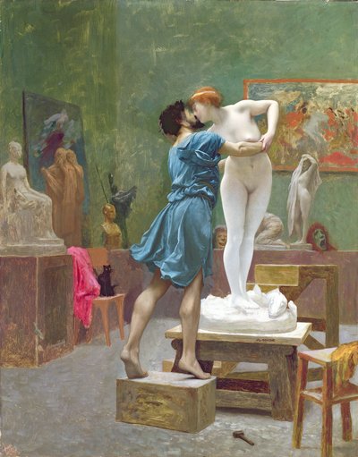 Pygmalion und Galatea von Jean Leon Gerome