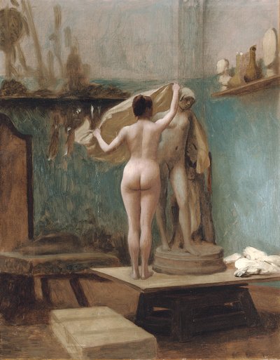 Das Ende der Sitzung, ca. 1896 von Jean Leon Gerome