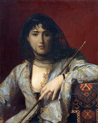 Verschleierte Tscherkessin von Jean Leon Gerome