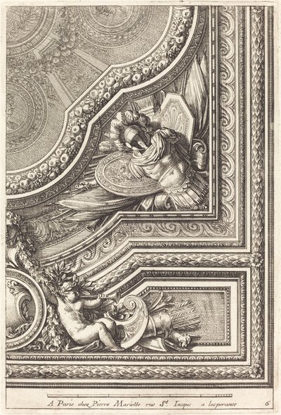 Deckenviertel von Jean Lepautre
