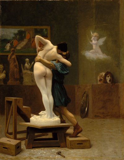 Pygmalion und Galatea von Jean Leon Gerome