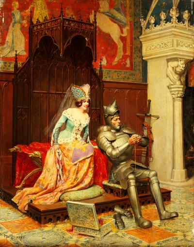Eine Artussage von Jean Louis Ernest Meissonier