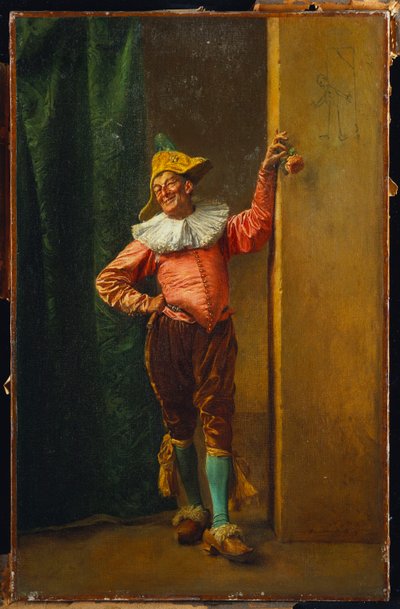 Polichinelle in Rosa, 1879 von Jean Louis Ernest Meissonier