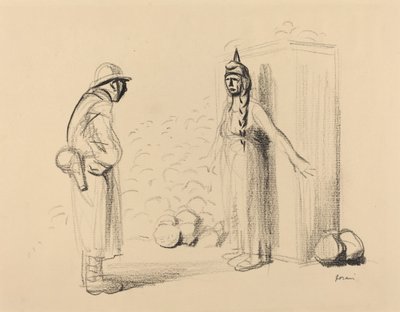 Verstecken der Louis, ca. 1914-1919 von Jean Louis Forain