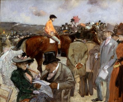 Pferderennen, 1888 von Jean Louis Forain