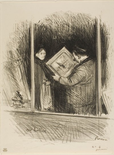 Laffitte Straße von Jean Louis Forain