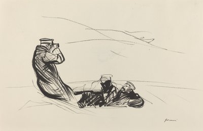 Auf der Suche nach dem Feind von Jean Louis Forain