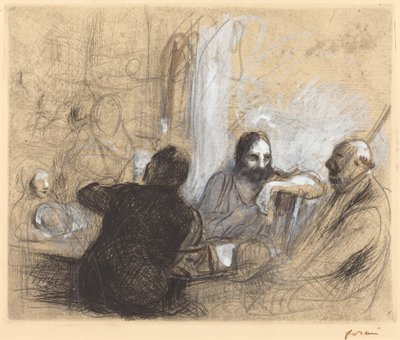 Pilger in Emmaus von Jean Louis Forain