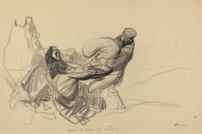 Quand le boche se retire... von Jean Louis Forain