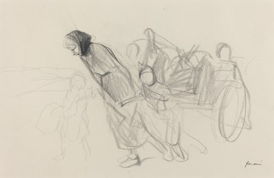 Flüchtlinge von Jean Louis Forain