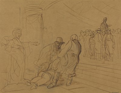 Die Ehebrecherin von Jean Louis Forain