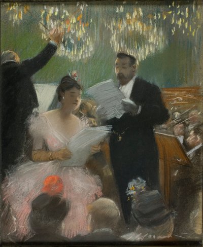 Das Orchester von Jean Louis Forain