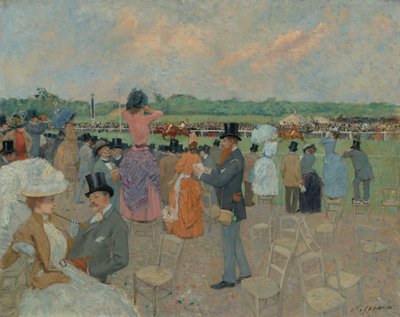 Die Rennen von Longchamp von Jean Louis Forain