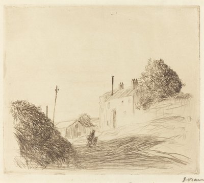 Der Weg nach Rocquencourt von Jean Louis Forain