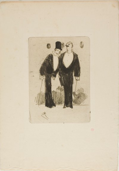 Die zwei Dandys von Jean Louis Forain