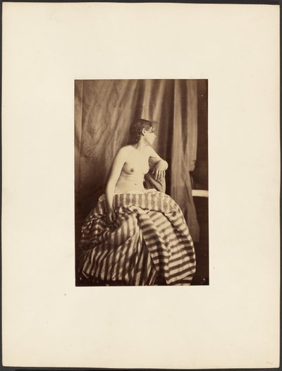 Aktstudie von Jean Louis Marie Eugène Durieu