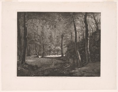 Der Wald von Rochecardon von Jean Michel Grobon