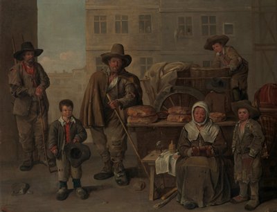 Der Bäckerwagen, 1656 von Jean Michelin