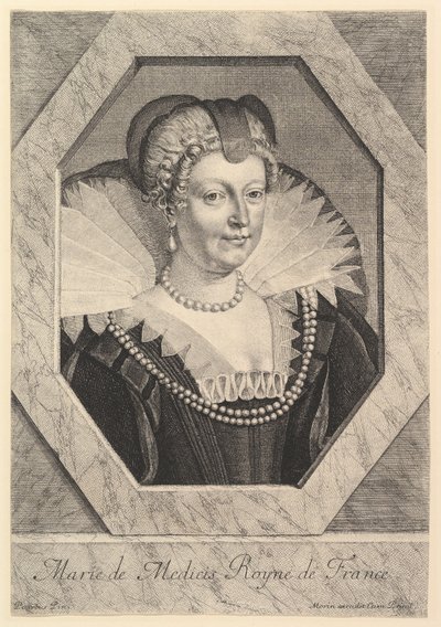Marie de Medicis, Königin von Frankreich von Jean Morin