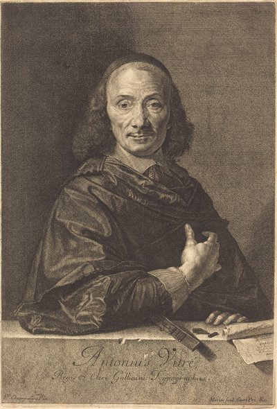 Antoine Vitre von Jean Morin after Philippe de Champaigne