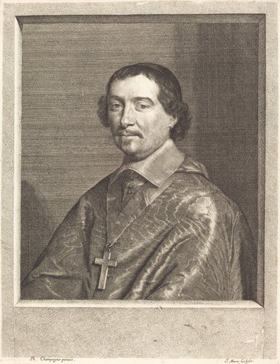 Pierre Berthier von Jean Morin after Philippe de Champaigne