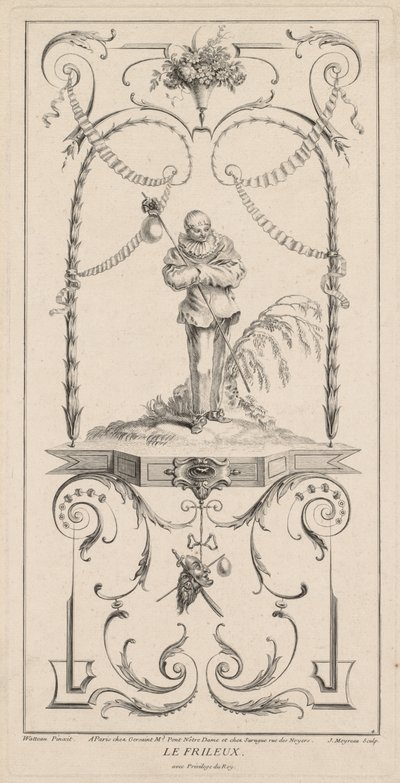 Le Frileux, Arabesque von Jean Moyreau