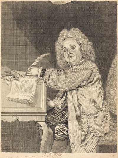 J.-B. Rebel von Jean Moyreau, Antoine Watteau