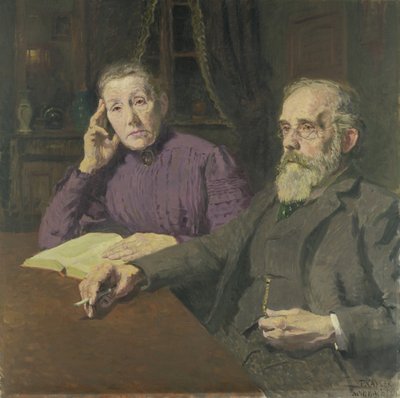 Die Eltern des Künstlers von Jean Paul Kayser