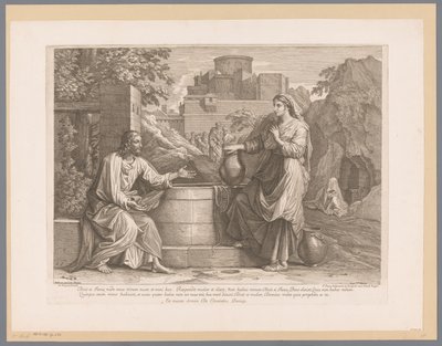 Christus und die Samariterin von Jean Pesne