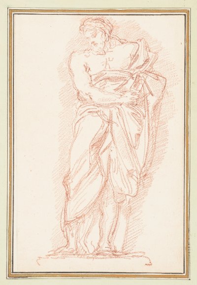 Stehende männliche Figur im Himation von Jean Robert Ango