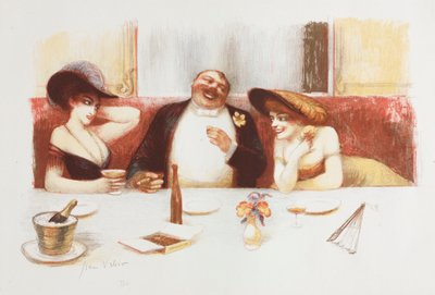 Chez Durand, 1904 von Jean Veber