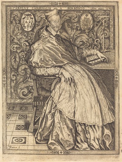 Kardinal Charles de Bourbon von Jean de Gourmont I