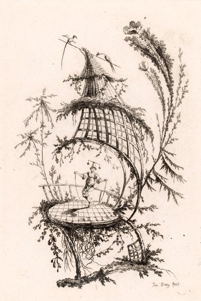 Chinesische Baracke von Jeanne Deny