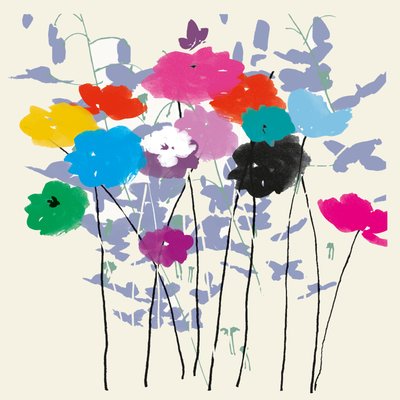 Bunte Wiese von Jenny Frean