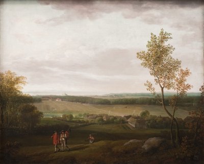 Blick auf das Land bei Jægerspris von Jens Juel