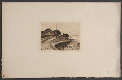 Gebackener Weg an einem See von Jensen