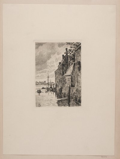 Alte Häuser in Dordrecht von Jensen