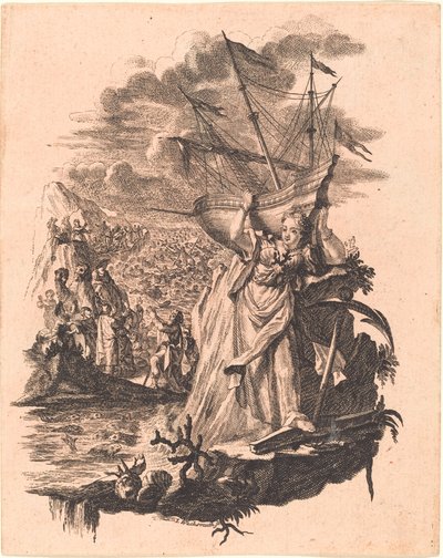 Allegorie des Wassers von Jeremias Wachsmuth