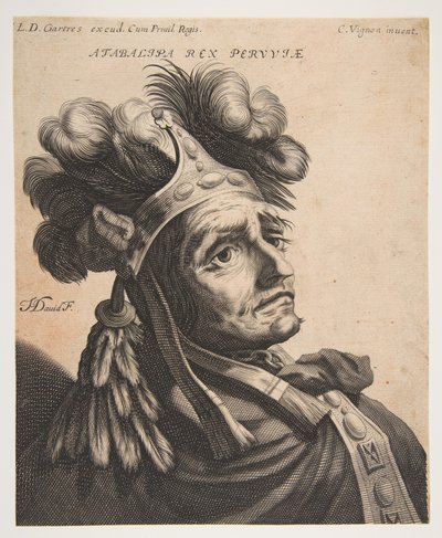 Atabalipa, König von Peru, ca. 1634-37 von Jerôme David