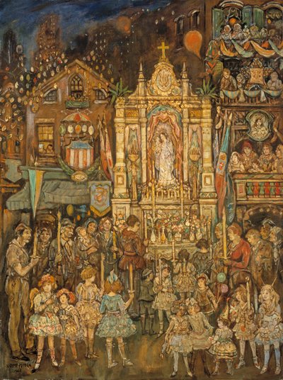 Straßenschrein, 1931 von Jerome Myers