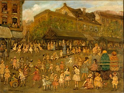Das Feld der Freude, 1920 von Jerome Myers