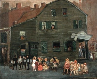 Das alte Haus, ca. 1910 von Jerome Myers