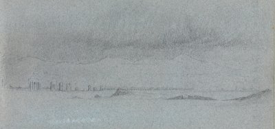 Skizzenbuch italienischer Landschaftsmotive, 1869 von Jervis McEntee