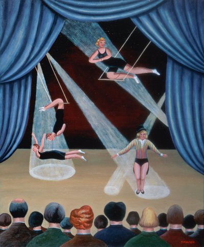 Zirkusakrobaten von Jerzy Marek