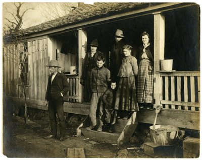 Haus in Arkansas, Familie von Jessie Tarbox Beals