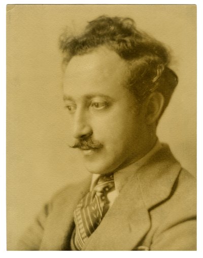 Joseph Auslander, Dichter, ca. 1925-27 von Jessie Tarbox Beals