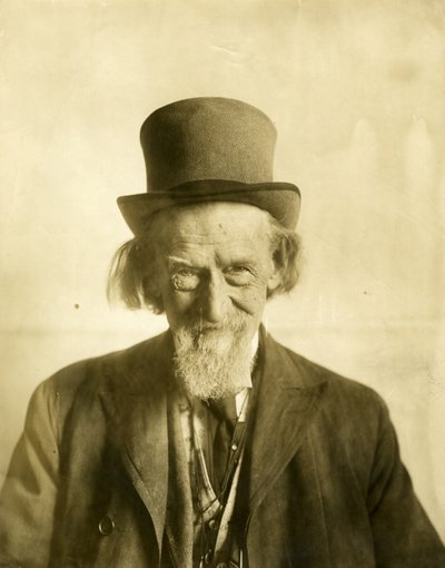 Onkel Sylvanus Cone, Modell, um 1905-09 von Jessie Tarbox Beals