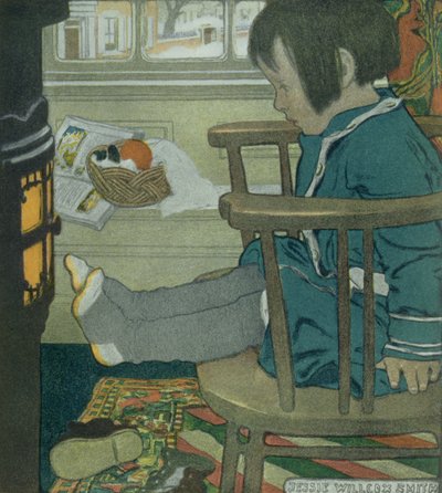 Nasse Füße von Jessie Willcox Smith