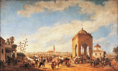 La Cruz del Campo, Sevilla von Joachin Dominguez Becquer